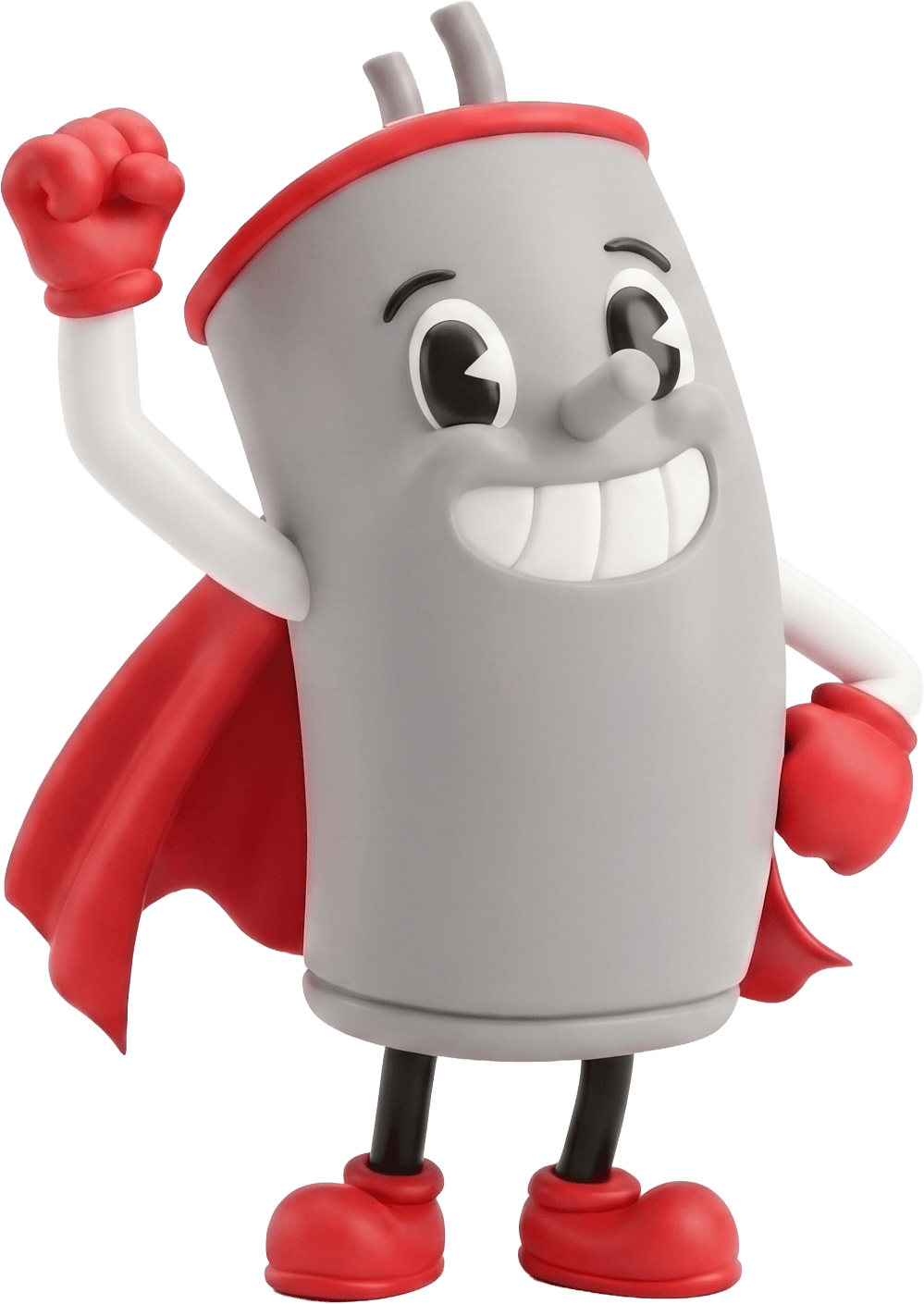 Heaty — Hot Water Heroes mascot