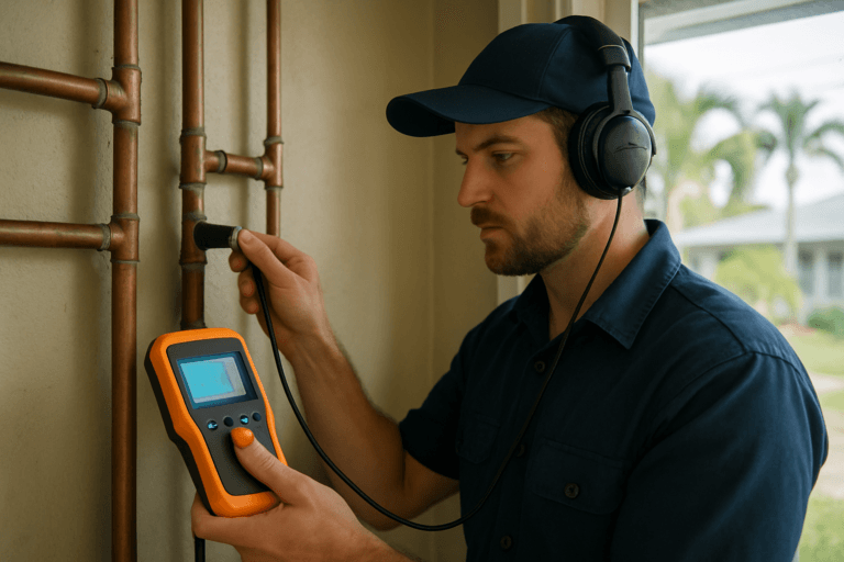 Electronic Water Leak Detection Technology Explained: Tampa’s Guide to Precision Plumbing